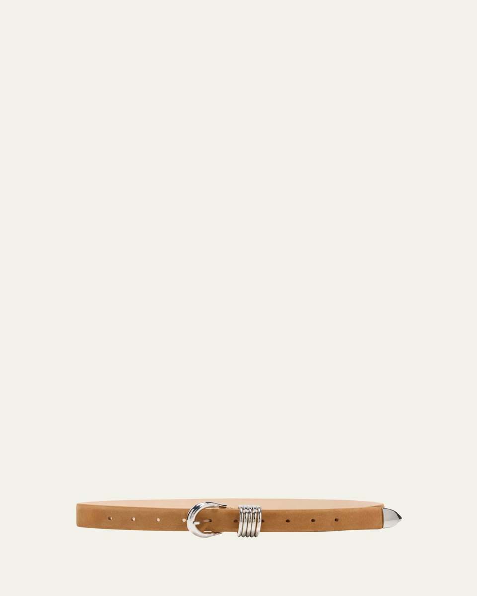 Hollyhock Suede Belt
